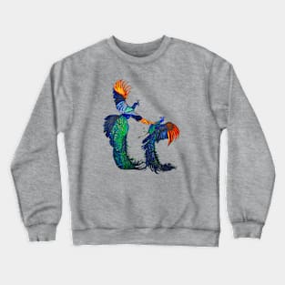 Peacocks Crewneck Sweatshirt